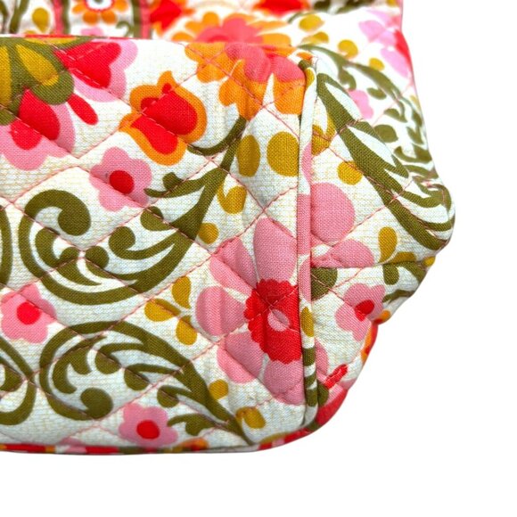 VERA BRADLEY Double Strap Tote Retired Folkloric Pattern Near Mint Super Clean - Picture 6 of 13